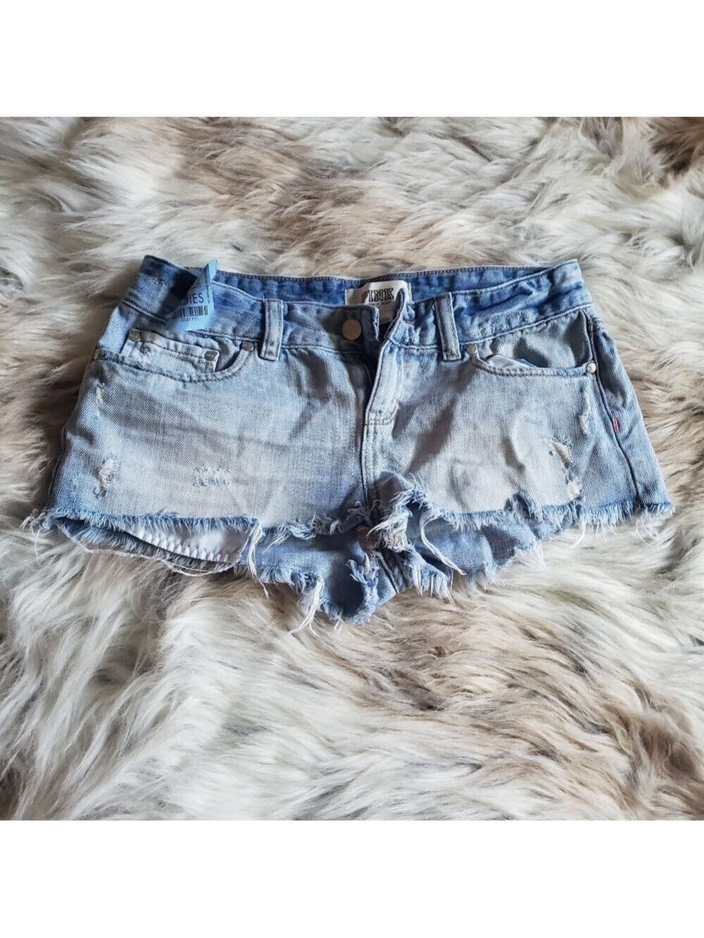 VS Pink Denim Shorts